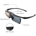 RF 3D RF GLASSES Active Shutter TV Projectors 3D Movies 3D-RF-2